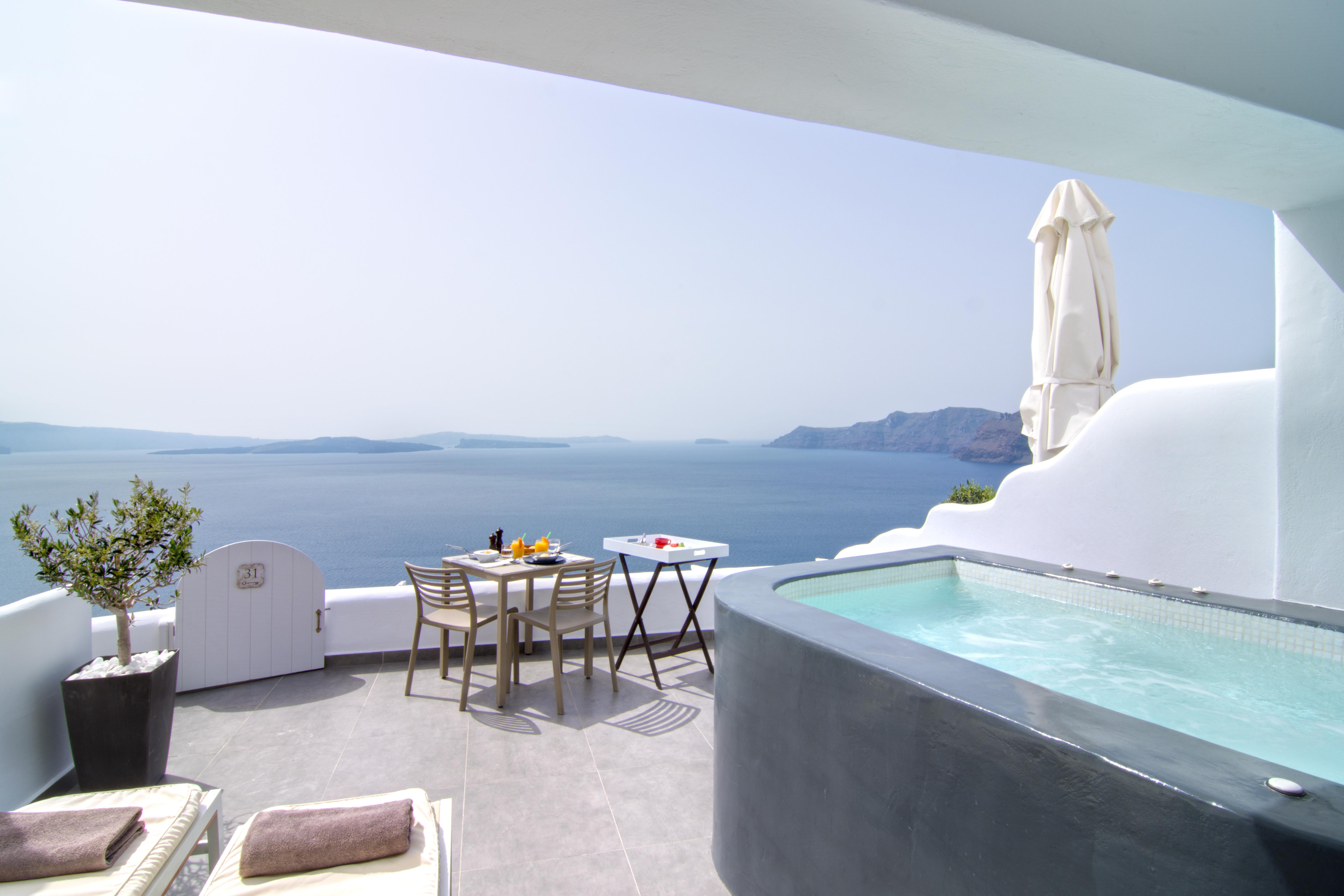 Santorini Secret Suites & Spa, Small Luxury Hotels Of The World Oía Exteriör bild