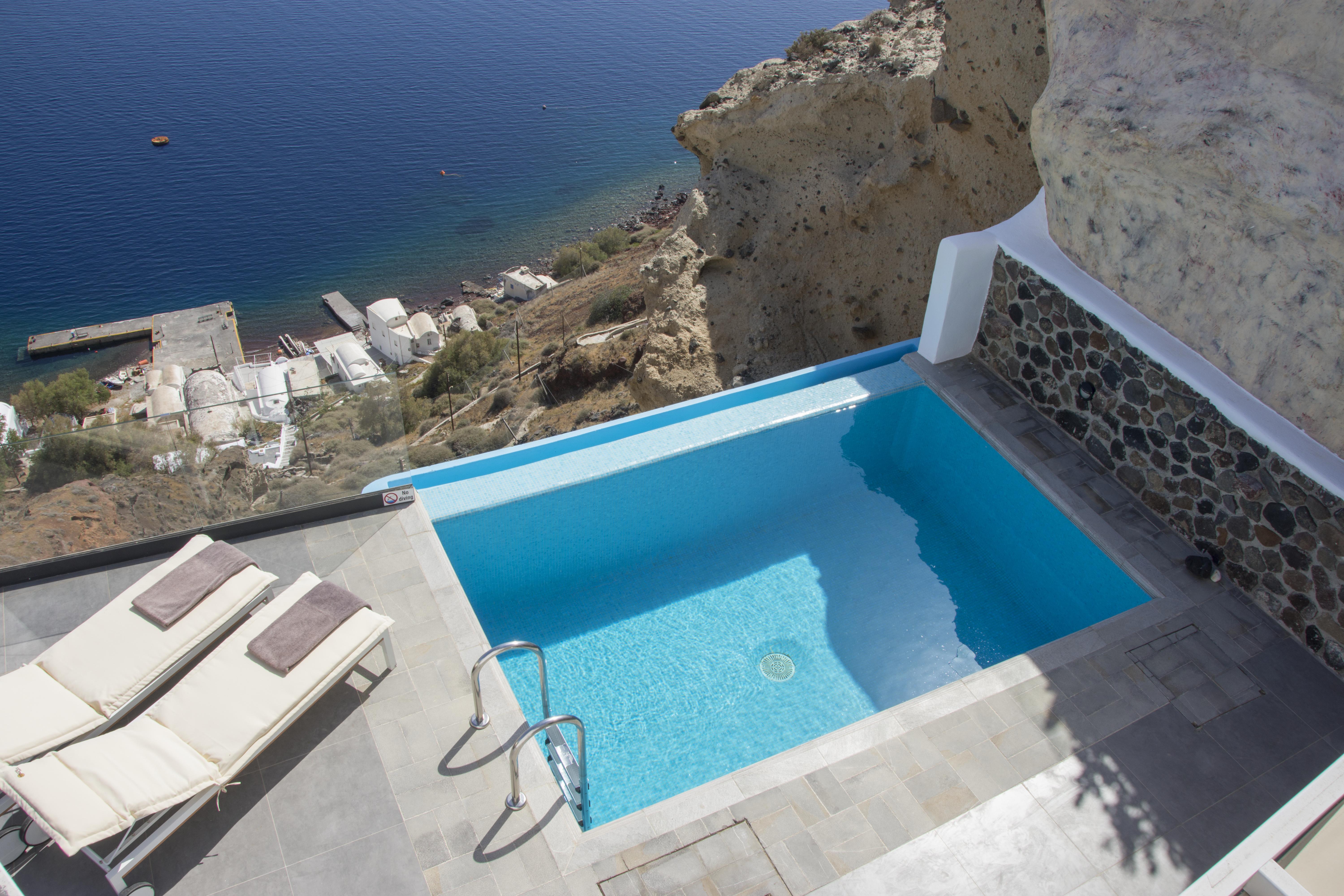 Santorini Secret Suites & Spa, Small Luxury Hotels Of The World Oía Exteriör bild