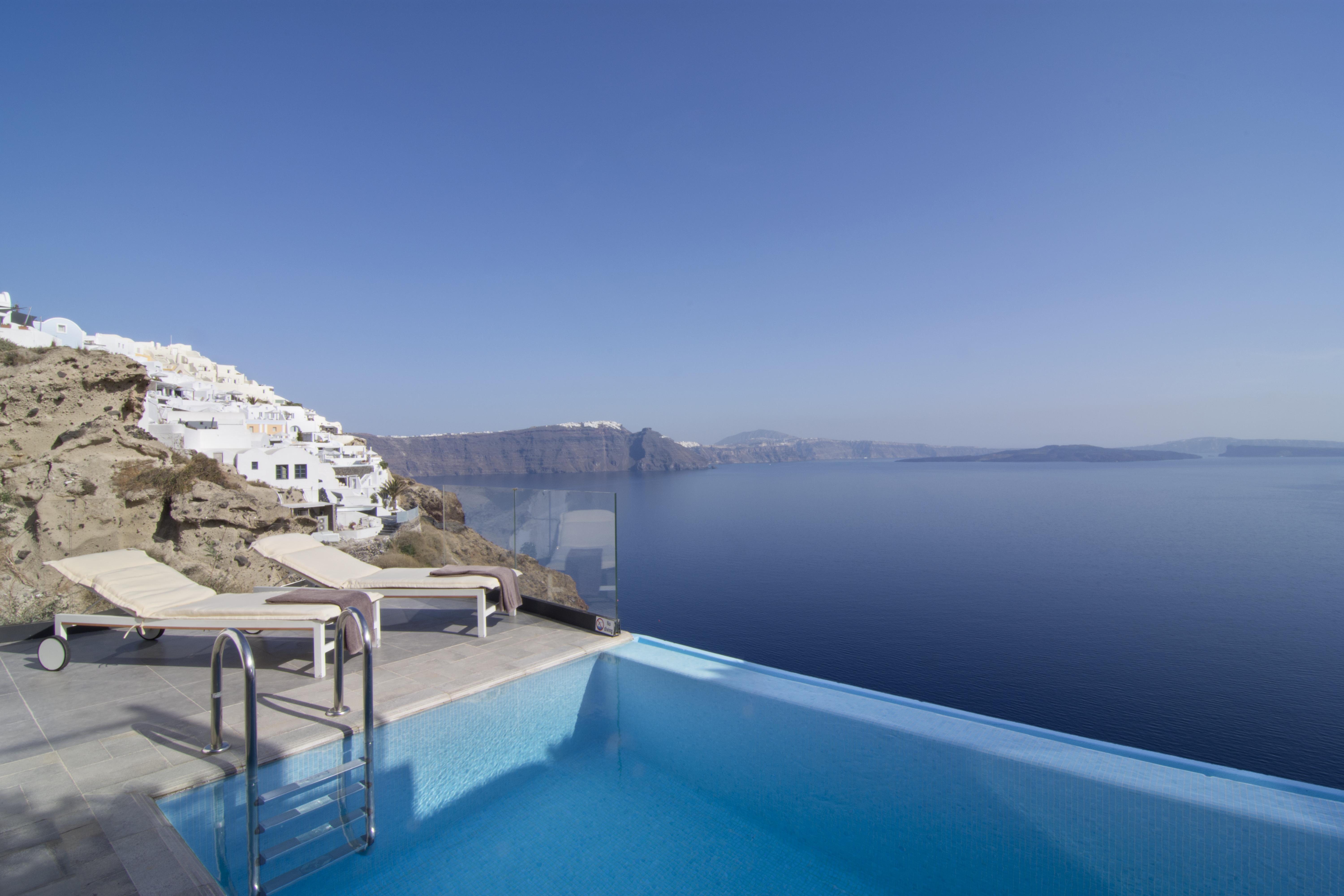 Santorini Secret Suites & Spa, Small Luxury Hotels Of The World Oía Exteriör bild