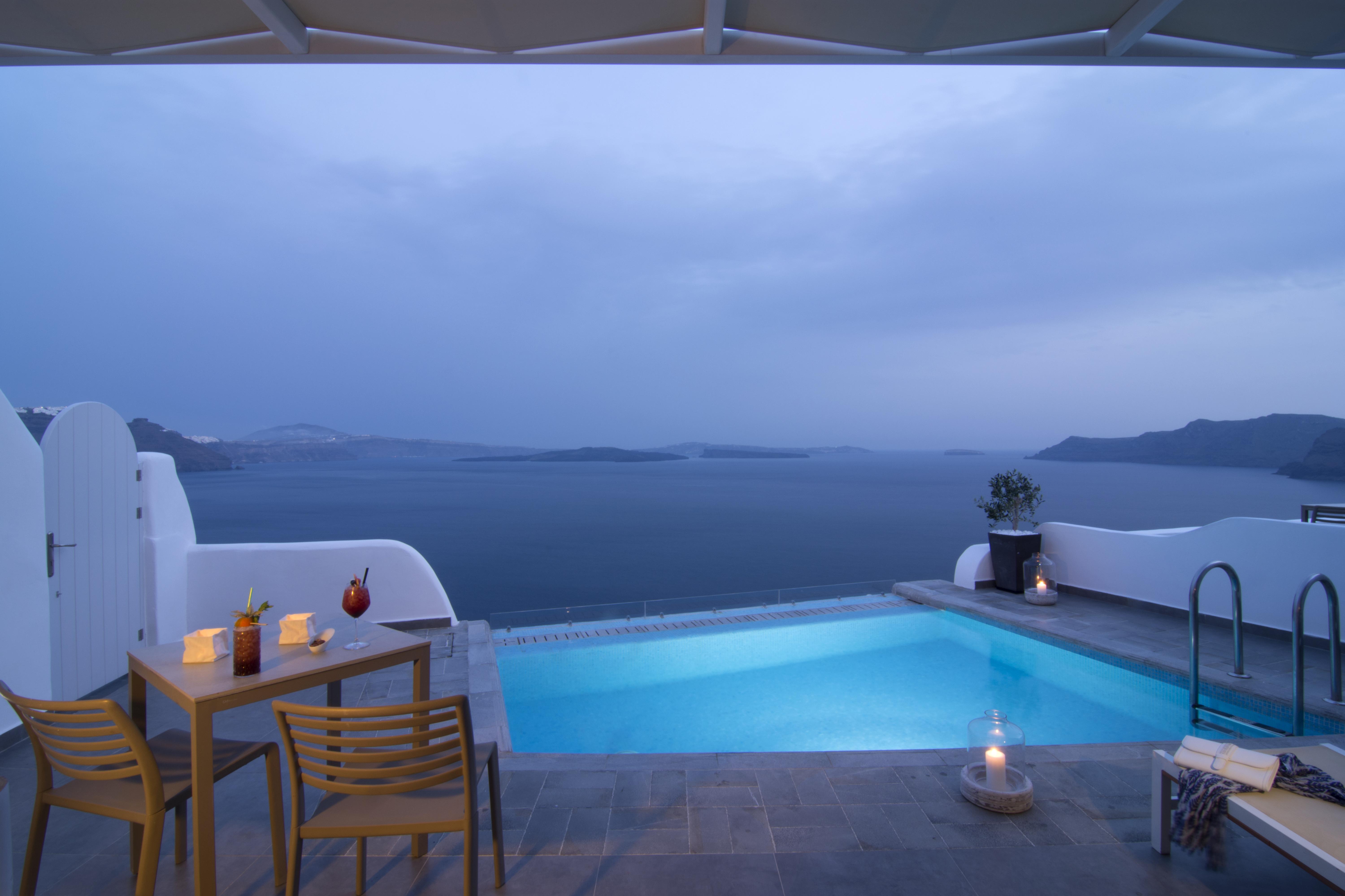 Santorini Secret Suites & Spa, Small Luxury Hotels Of The World Oía Exteriör bild