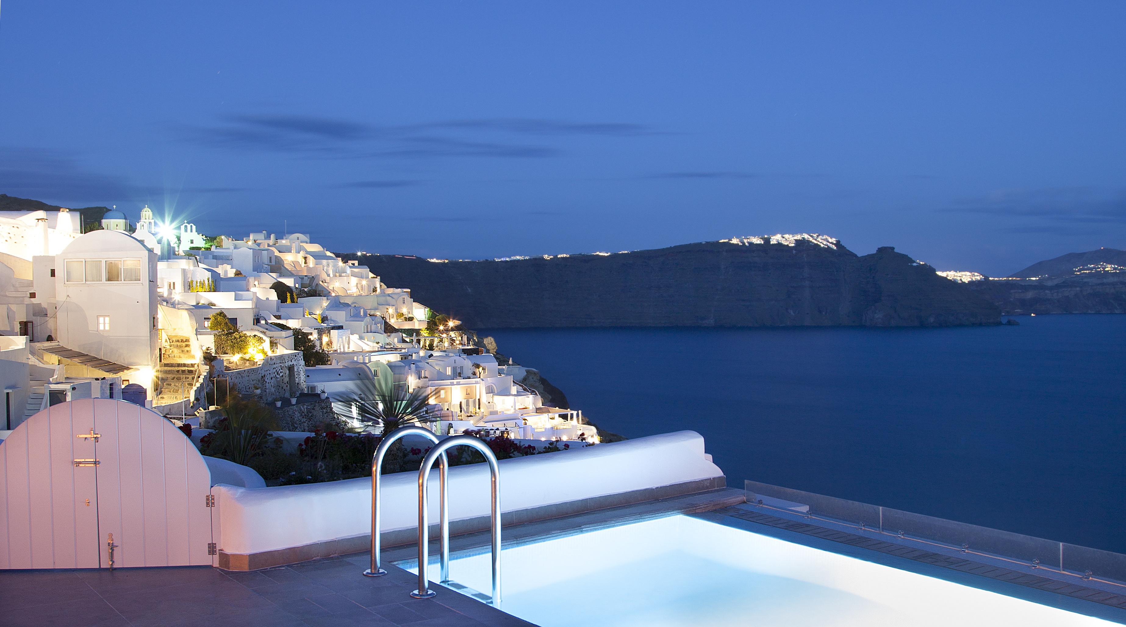 Santorini Secret Suites & Spa, Small Luxury Hotels Of The World Oía Exteriör bild