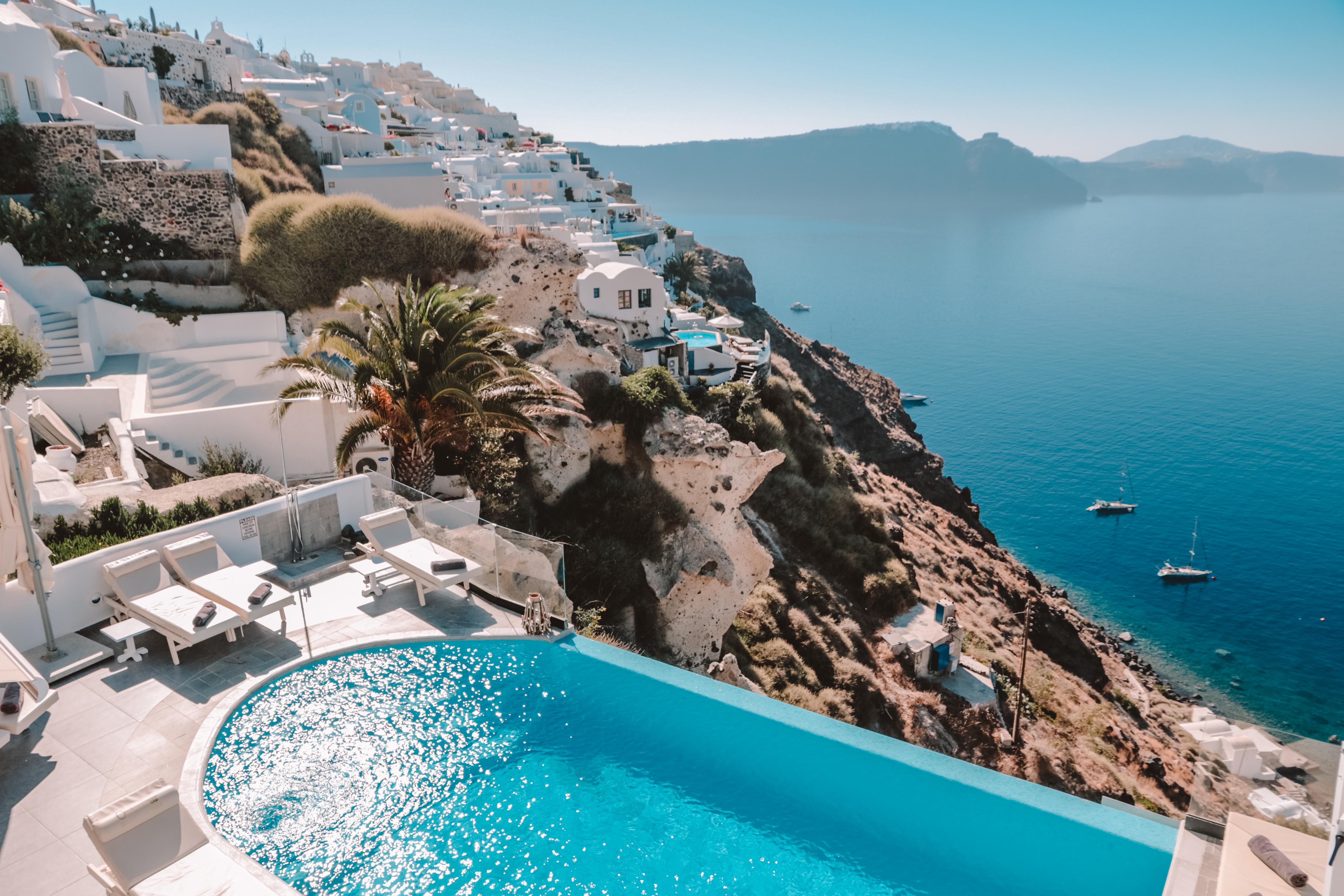 Santorini Secret Suites & Spa, Small Luxury Hotels Of The World Oía Exteriör bild