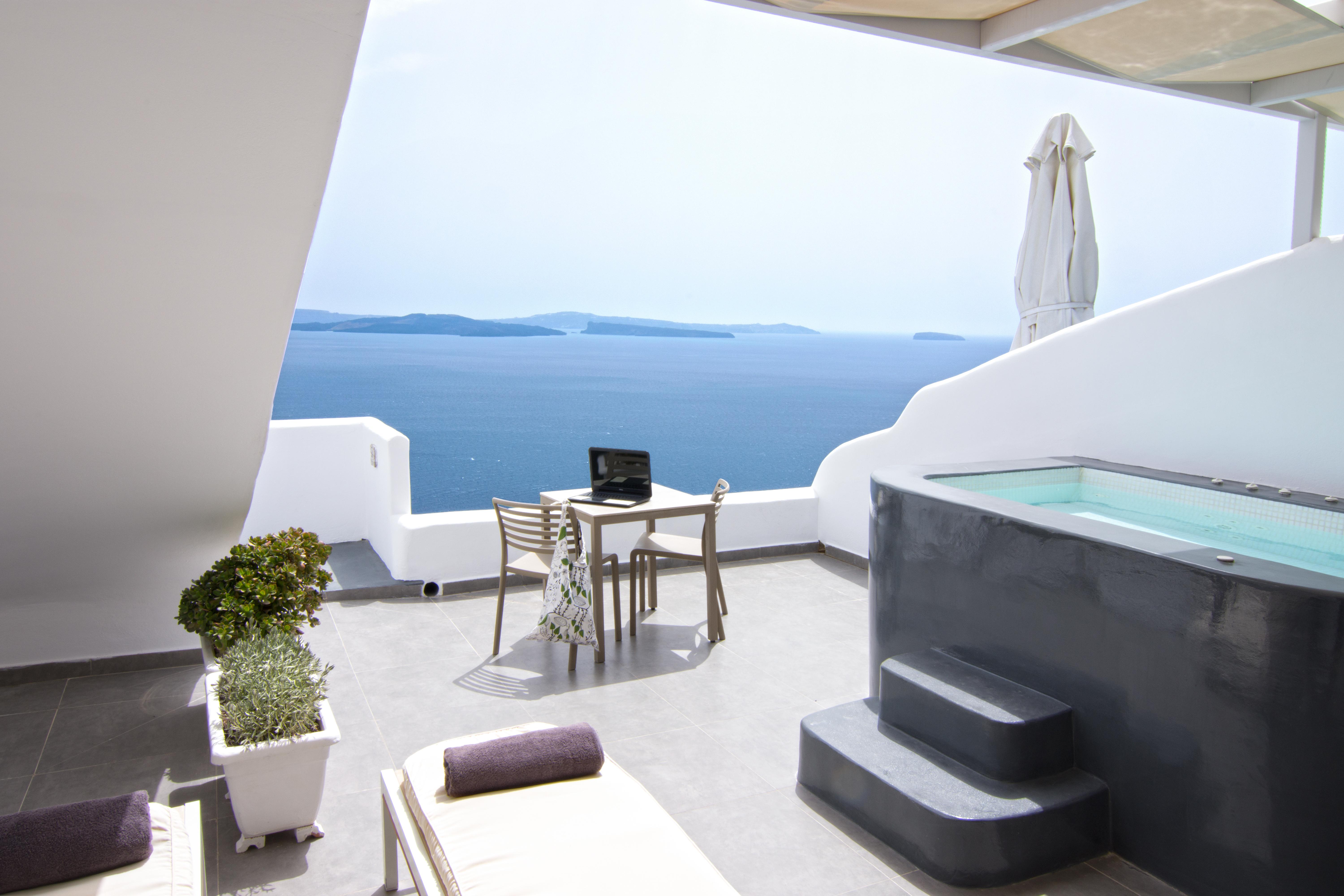 Santorini Secret Suites & Spa, Small Luxury Hotels Of The World Oía Exteriör bild