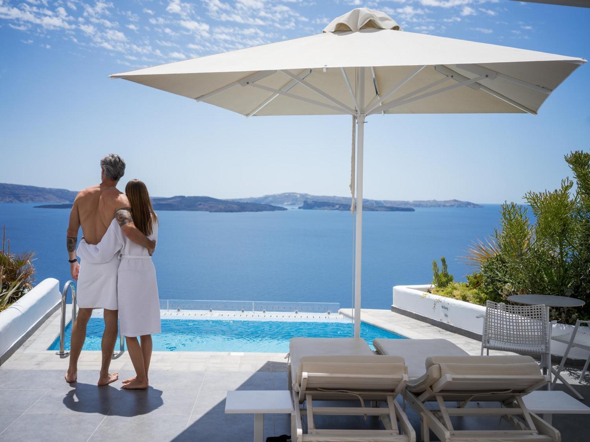 Santorini Secret Suites & Spa, Small Luxury Hotels Of The World Oía Exteriör bild